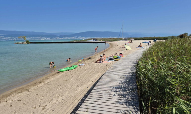 🏖️ Plage de Gletterens