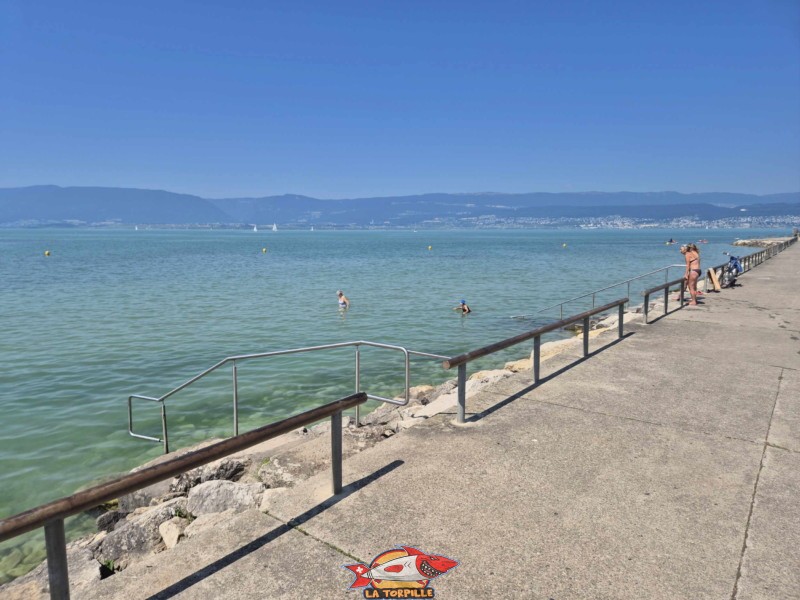 Enrochements & Digue, direction débarcadère