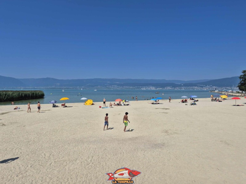 Zone sable, zone principale.