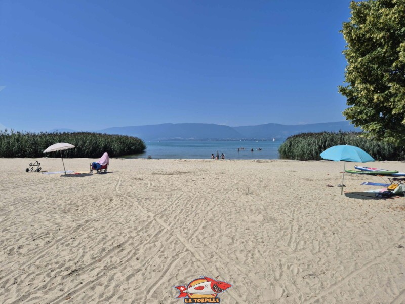 Zone sable, zone principale.