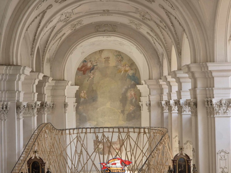 Intérieur. Abbatiale. L'abbaye de Bellelay, Commune de Saicourt, Jura bernois.