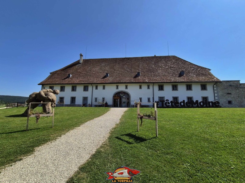 Extérieur. La Maison de la Tête de Moine, Bellelay, Jura bernois.