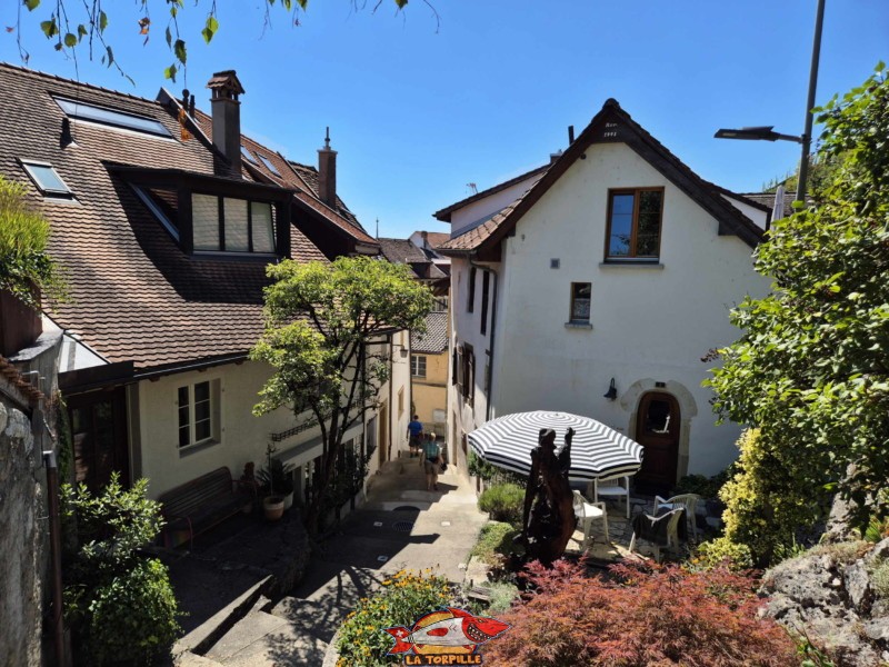 Inlérieur du village de Chlyn Twan, Lac de Bienne.