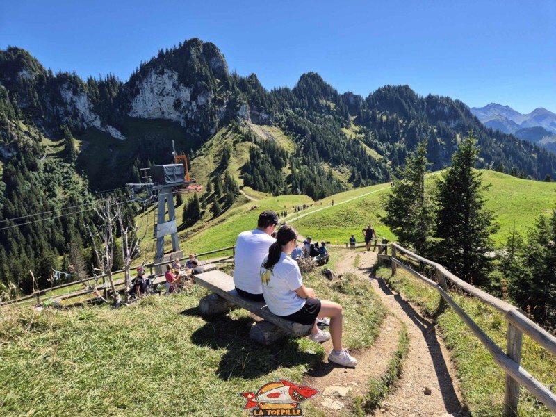 La Dent de Vounetz (1812 m) depuis le sommet du Vounetz.