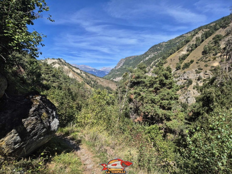  Descente Rive gauche. Gorges de la Borgne - Val d'Hérens