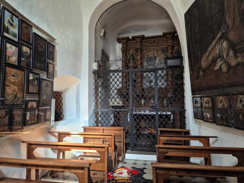 La chapelle dédiée à Saint-Antoine.