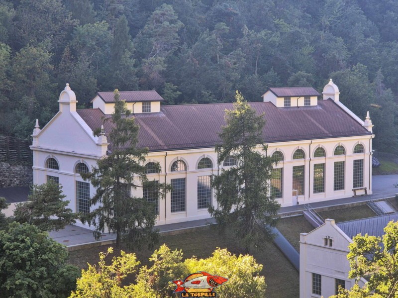 La centrale électrique de Bramois. Gorges de la Borgne - Val d'Hérens La centrale électrique de Bramois. Gorges de la Borgne - Val d'Hérens