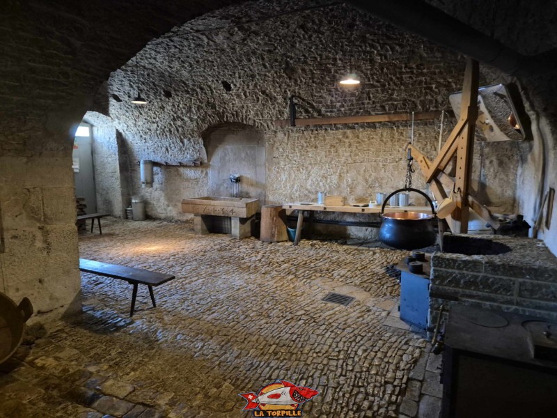 Rez. La Maison de la Tête de Moine, Bellelay, Jura bernois.