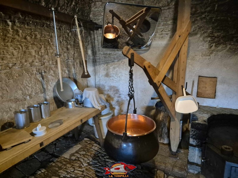 Rez. La Maison de la Tête de Moine, Bellelay, Jura bernois.