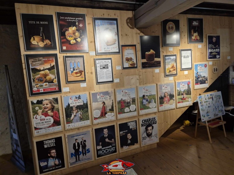 Étage Est. La Maison de la Tête de Moine, Bellelay, Jura bernois.