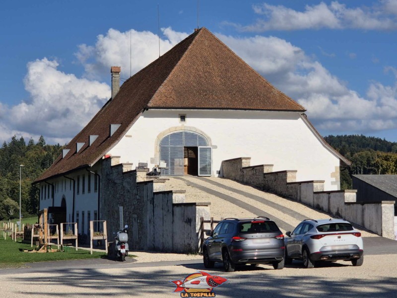 Extérieur. La Maison de la Tête de Moine, Bellelay, Jura bernois.