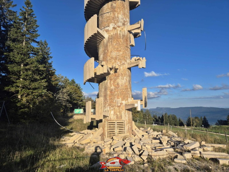 Tour de Moron - Malleray. Depuis l'ouest.