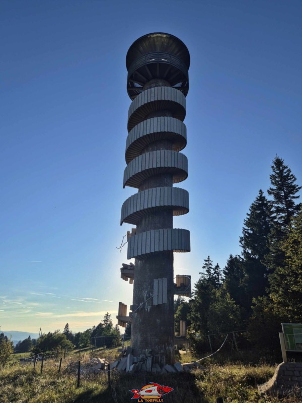 Tour de Moron - Malleray. Depuis l'est.