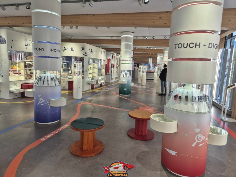 Le musée consacré à la marque Swatch.