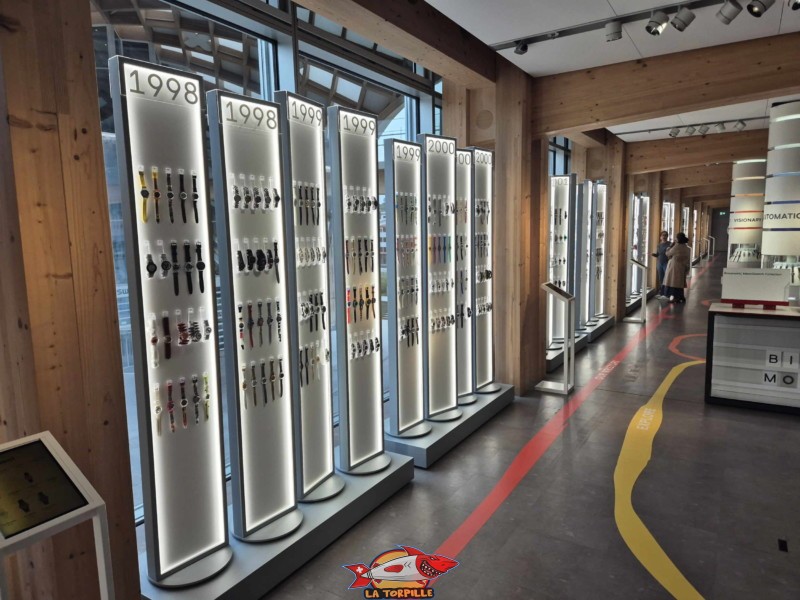Le musée Planet Swatch. Cité du Temps, Bienne.