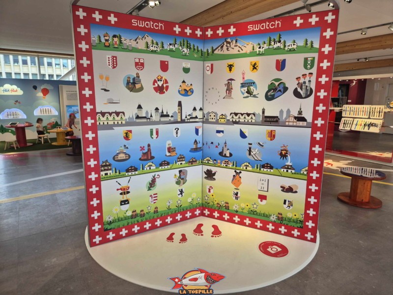Le musée Planet Swatch. Cité du Temps, Bienne.