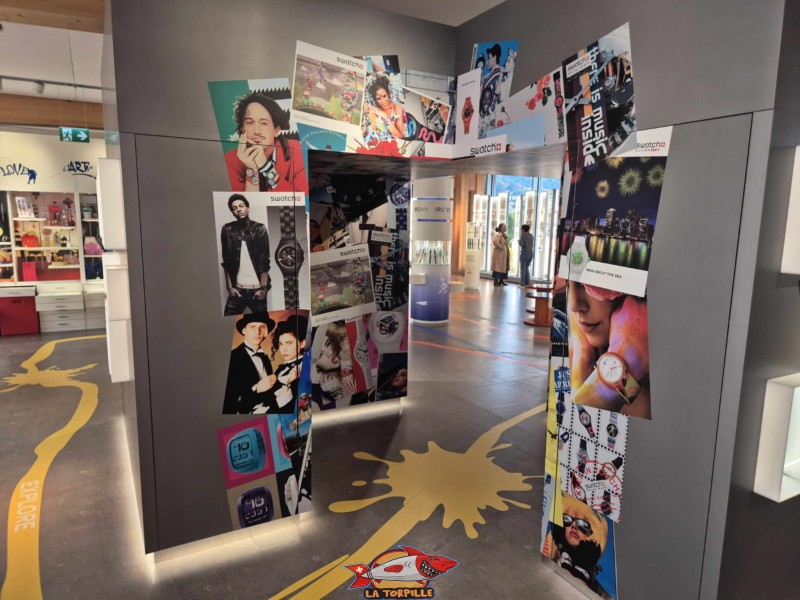 Le musée Planet Swatch. Cité du Temps, Bienne.