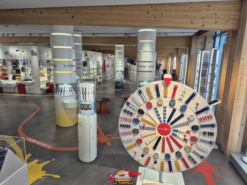 Le musée Planet Swatch. Cité du Temps, Bienne.