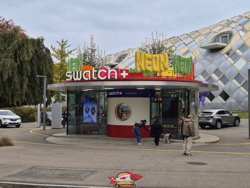 La boutique Swatch.