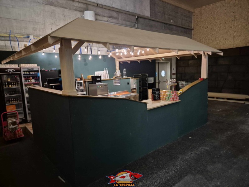 L'emplacement du HouseBar. Fun House, Forum Fribourg, Granges-Paccot.