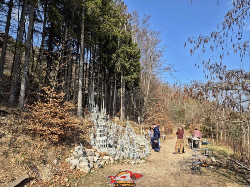 Vue d'ensemble, sud. Grande Citadelle de François Monthoux, Bière.