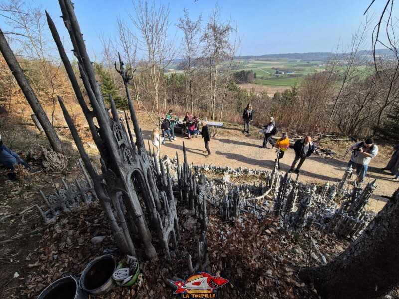 Vue d'ensemble,, dessus. Grande Citadelle de François Monthoux, Bière.