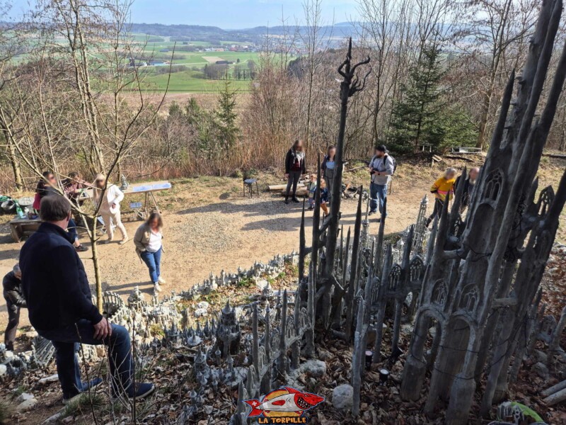 Vue d'ensemble,, dessus. Grande Citadelle de François Monthoux, Bière.