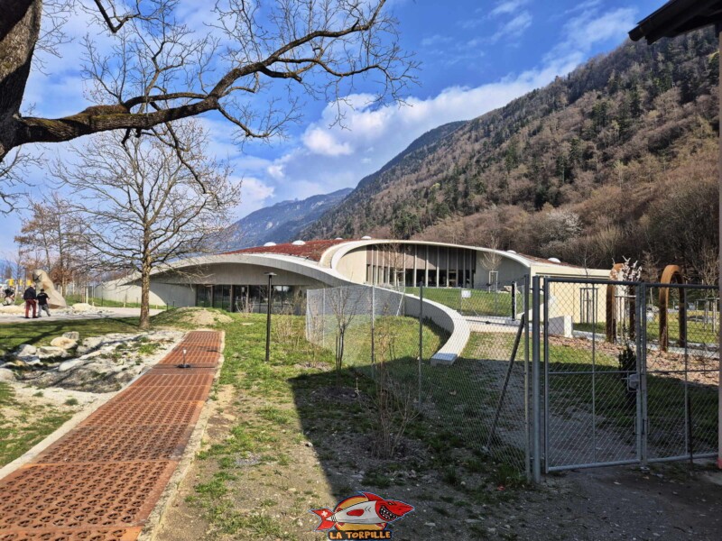 L'entrée de Barryland.