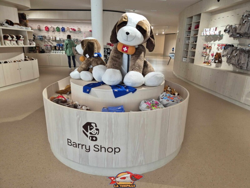 La boutique de Barryland.