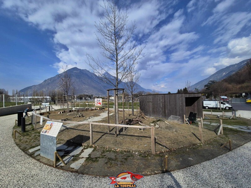 Espaces Extérieur est, BArryland, MArtigny. La zone des petits animaux.