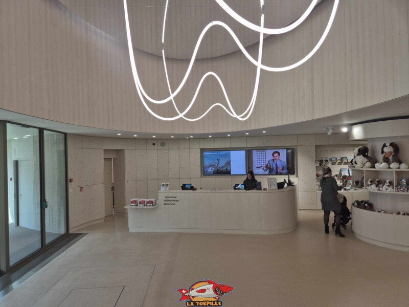 La réception de Barryland.