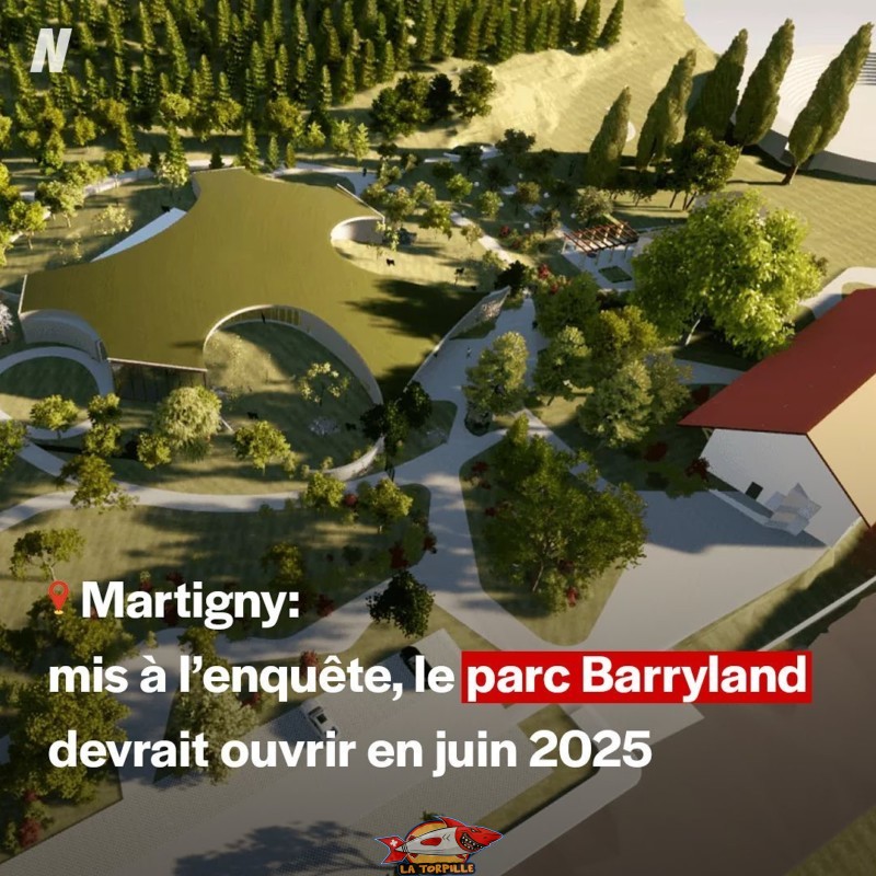 Le nouveau Barryland prévu pour 2025. Facebook Le Nouvelliste.