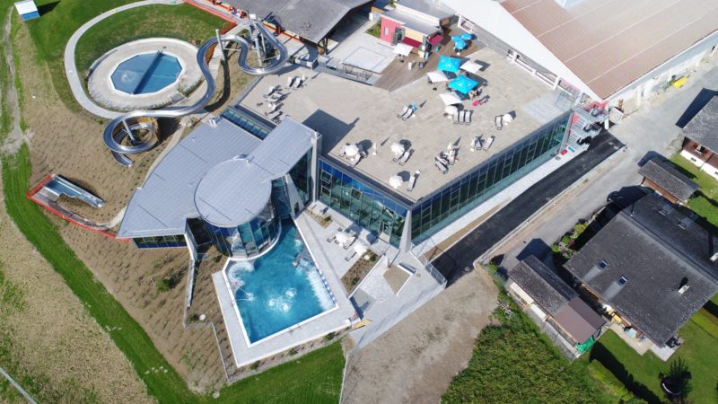 Vue d'ensemble du centre des sports de Villars/Ollon.