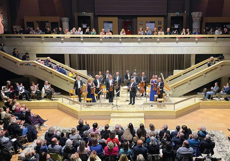 Le Grand Hall lors d'un concert. Photo : gianadda.ch