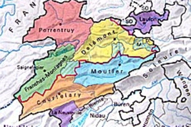 Une carte du "Jura historique"