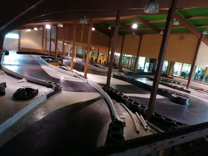 La piste intérieure du karting de Bassecourt