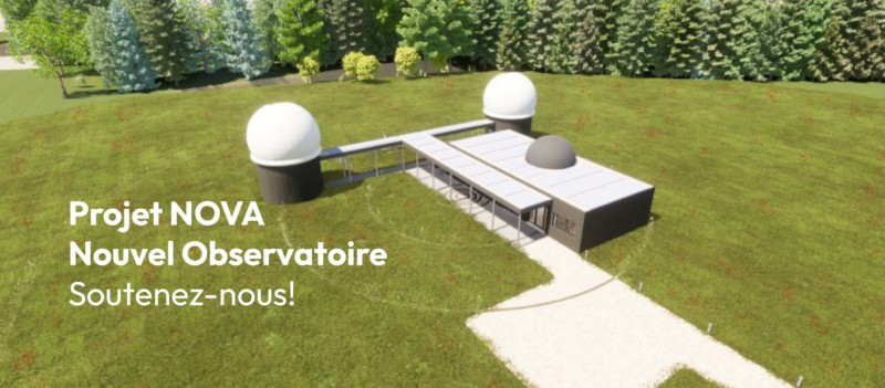 Le projet de nouvel observatoire.