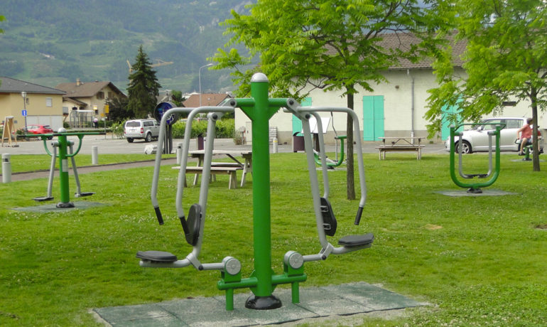 🏋️ Outdoor Fitness Place Farinet – Saillon