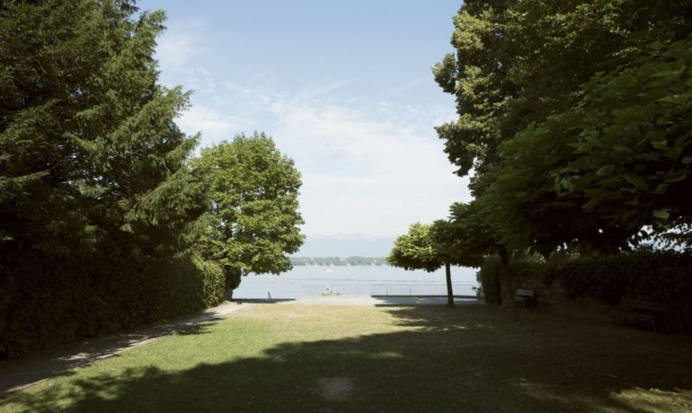 🏖️ Plage du Parc de la Nymphe – Collonge-Bellerive