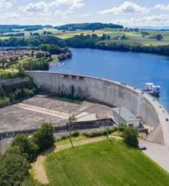 🏗️🚤🏭 Barrage, Centrale et Lac de Schiffenen