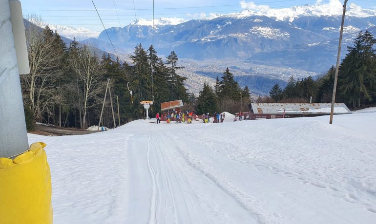 ⛷️ Téléski des Ombrins – Mayens de Conthey