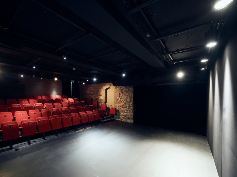 L'intérieur du théâtre. Théâtre le Crève-Cœur, Cologny
