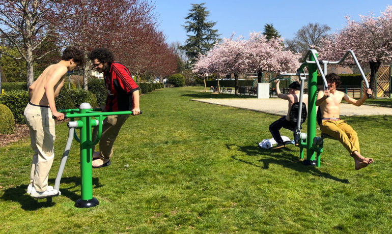 🏋️ Outdoor Fitness Troinex