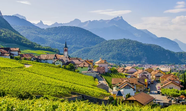 🏘️ Village d’Yvorne