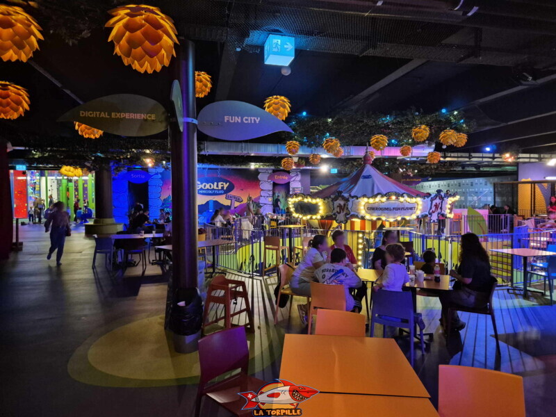 L'intérieur de Magig Kids.