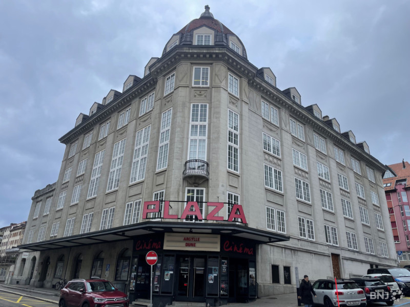 L'extérieur du cinéma Plaza à la Chaux-de-Fonds L'extérieur du cinéma Plaza à la Chaux-de-Fonds.