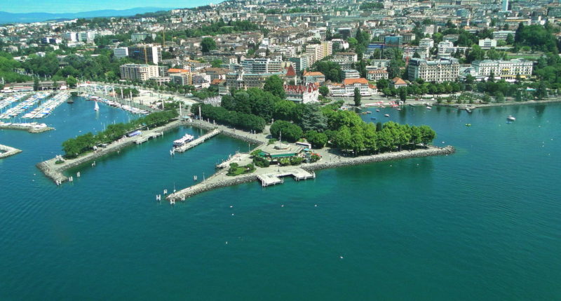 Le débarcadère CGN de Lausanne-Ouchy.