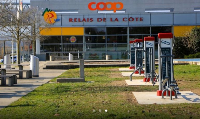 🏋️ Outdoor Fitness Restoroute de la Côte (Jura)