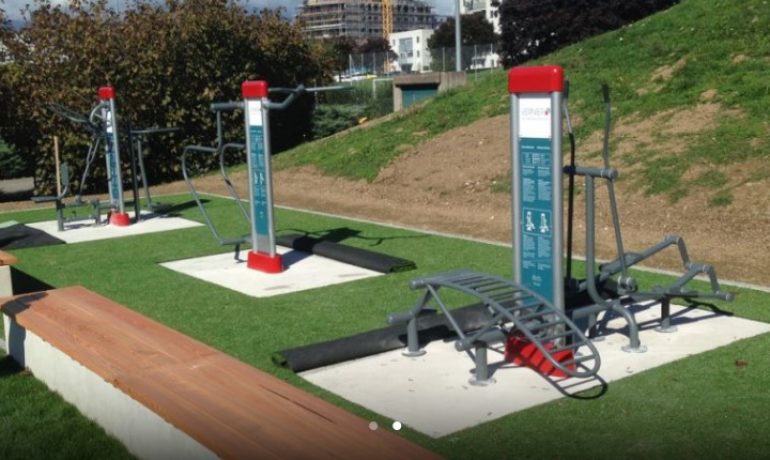 🏋️ Outdoor Fitness Vernier Libellules