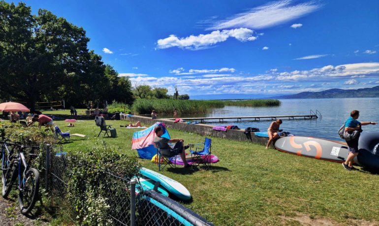 🏖️ Plage Communale de Noville – Camping les Grangettes